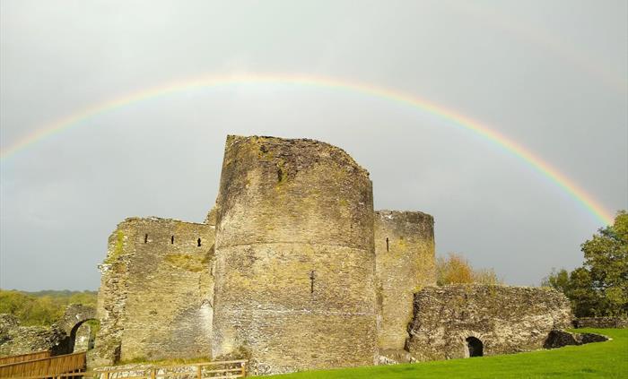 Cilgerran Castle Rainbow